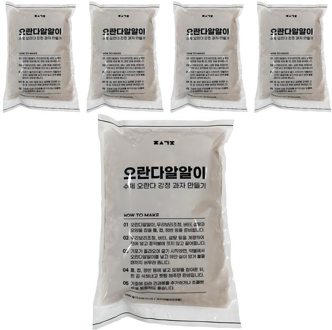 편식공장 오란다 알알이, 700g, 5개