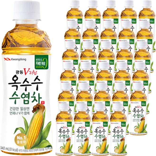 광동옥수수수염차, 340ml, 40개