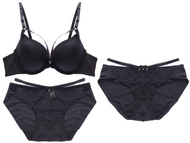 글램공감 줄리아 와이어 브라 + 일반팬티 + 누디팬티 세트