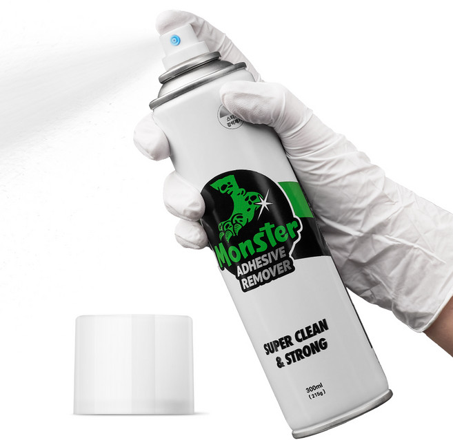 몬스터겔 초강력 끈끈이 접착제 테이프 자국 차량 스티커 제거제 300ml, 1개