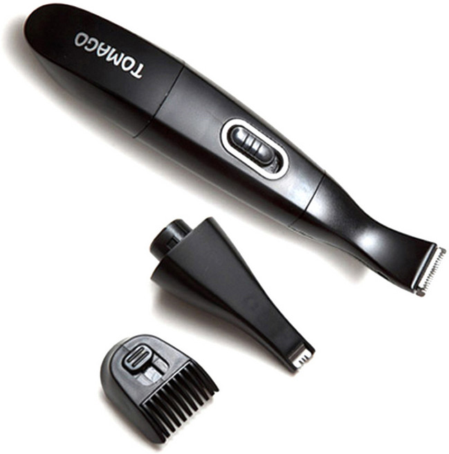 토마고 애견용 미니 트리머 KLC-106P, 블랙, 1세트