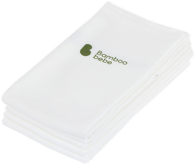밤부베베 대나무 시그니처 사각 천기저귀, 퓨어(화이트), 5개