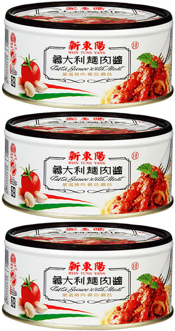 新東陽 義大利麵肉醬, 160g, 3罐