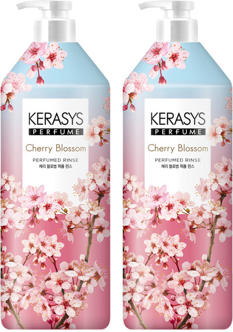 케라시스 퍼퓸 린스 체리블라썸, 1L, 2개