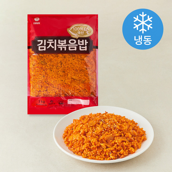 천일식품 천일 김치 볶음밥 (냉동), 3kg, 1개