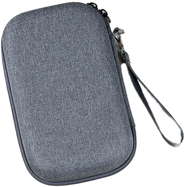 BAGnBAGs YK02 EVA 더블레이어 스토리지 파우치 고급형, 1개, 그레이
