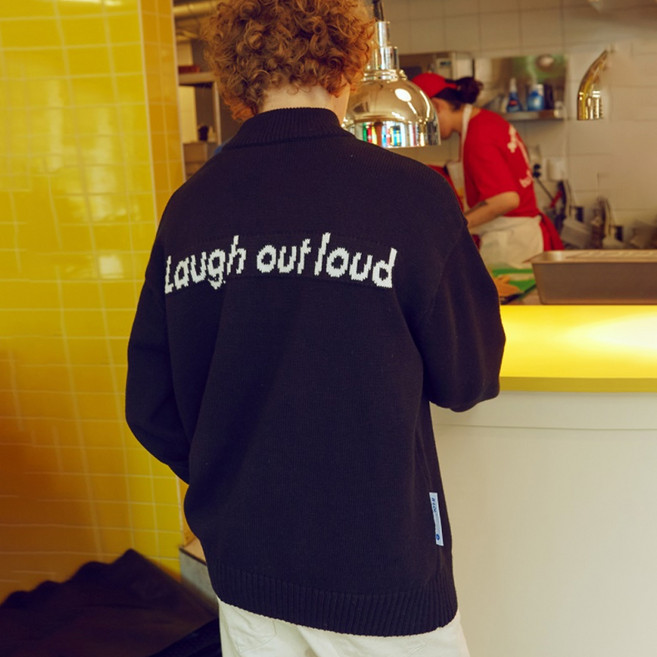 알엘오엘 로라로라 남성용 HALF NECK KNIT PULLOVER KT 19713