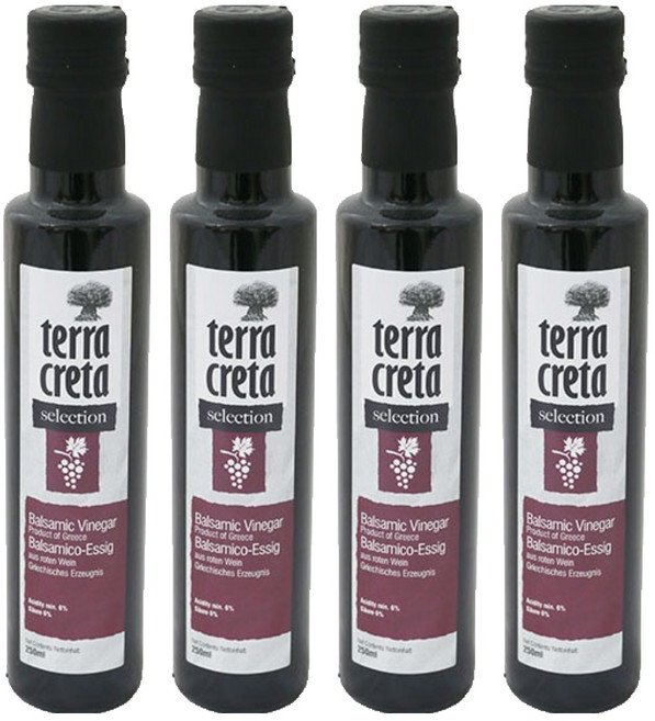 테라크레타 발사믹 식초, 250ml, 4개