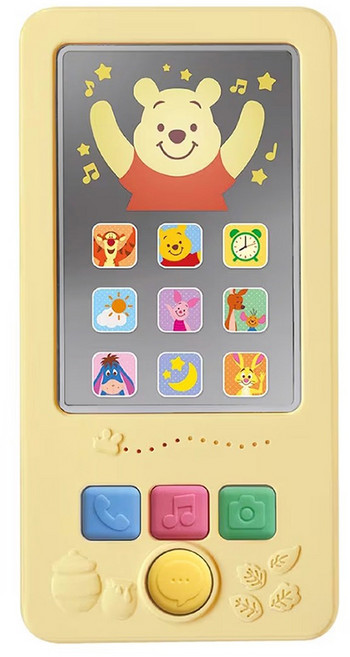 TAKARA TOMY 手機玩具, 小熊維尼 黃色, 1個