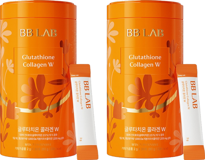 비비랩 글루타치온 콜라겐 W, 60g, 2개