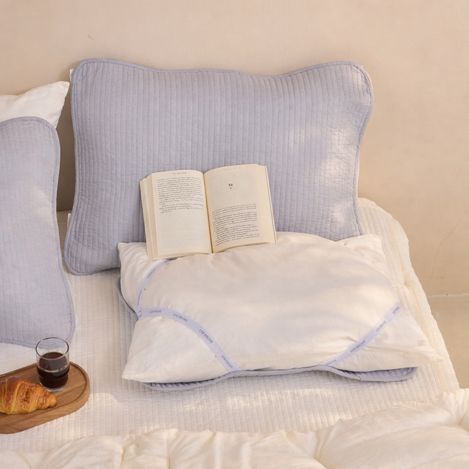 리브맘 매일 바꿔쓰는 피그먼트 베개커버