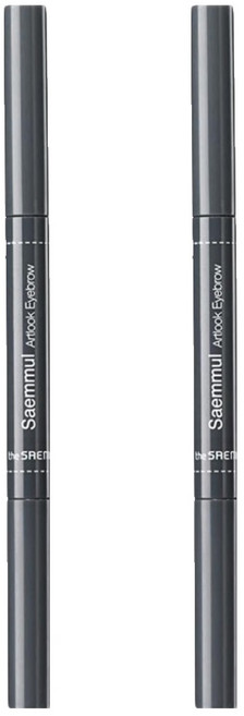THe SaeM 得鮮 自然柔順持色眉筆 0.2g, 03 灰棕色, 2支