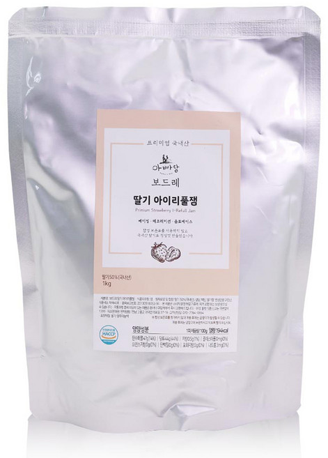 Father's Hill 爸爸山丘 草莓果醬, 1包, 1kg