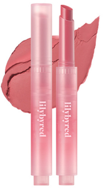 릴리바이레드 밀키 블러 퐁듀바 립스틱, 1개, 02생크림에빠진딸기