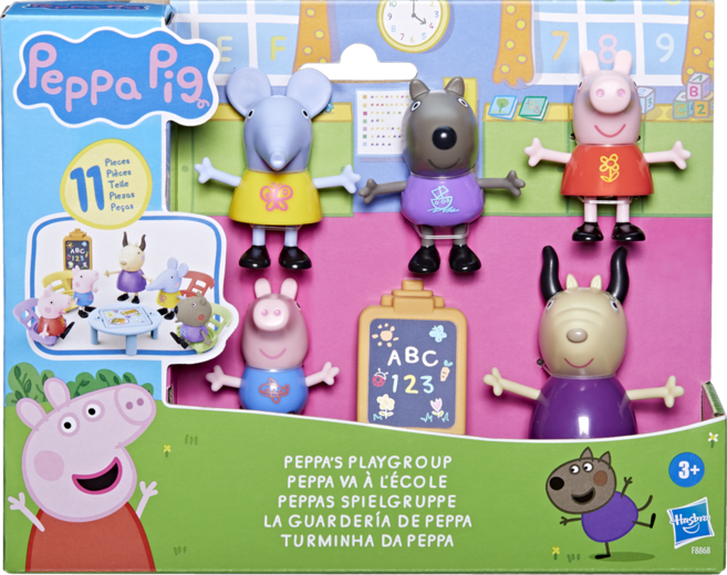 Peppa Pig 粉紅豬小妹 佩佩教室遊戲組, 1盒, 粉色