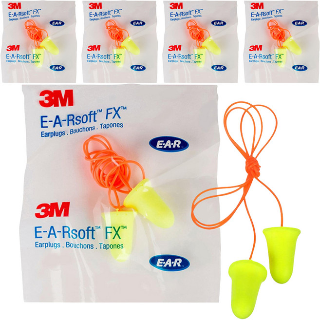 이어 soft FX 귀마개 끈타입, 5개, 1쌍