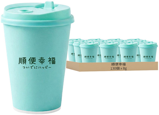 順便幸福 隨行手沖杯 焦糖榛果濾掛咖啡, 8g, 1組, 5個裝