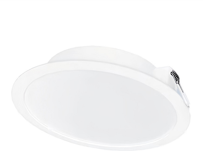 PHILIPS 飛利浦 LED 崁燈 6W 3000K DN028 9cm, 暖白光, 1個