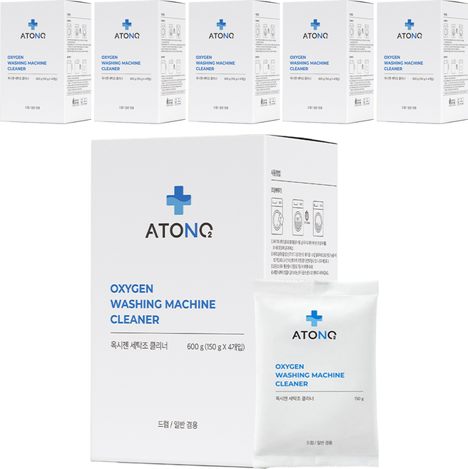 아토앤오투 옥시젠 세탁조 클리너, 150g, 24개