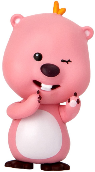 잔망루피 모니터 피규어, 1개