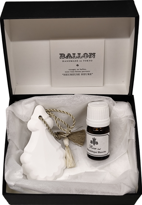 日本 BALLON 造型擴香石 - 吊燈 D / 玫瑰 Rose 5ml, 1入