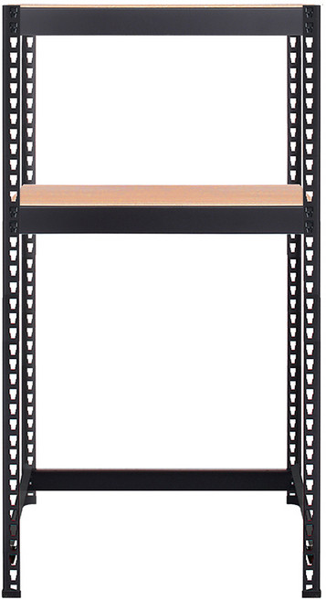 스피드랙 V2 세탁기 선반 2단 700 x 300 x 1500 mm, 블랙, 3단