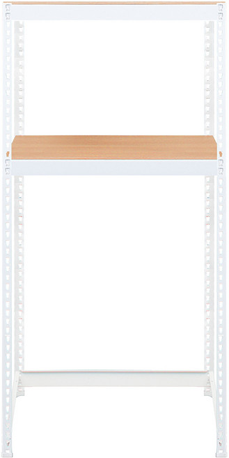 스피드랙 V2 세탁기선반, 화이트, 2단