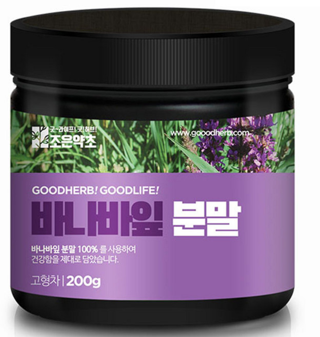 조은약초 바나바잎 분말, 1개, 200g