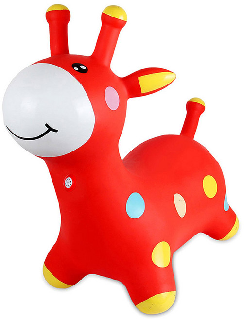 베이비캠프 신나는 점핑 사슴타기, 레드, 1개