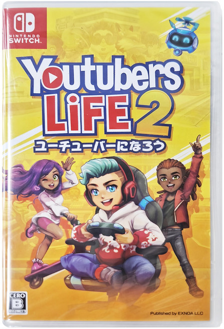 Nintendo 任天堂 NS 模擬主播2 Youtubers life 2 國際中文版, 1個
