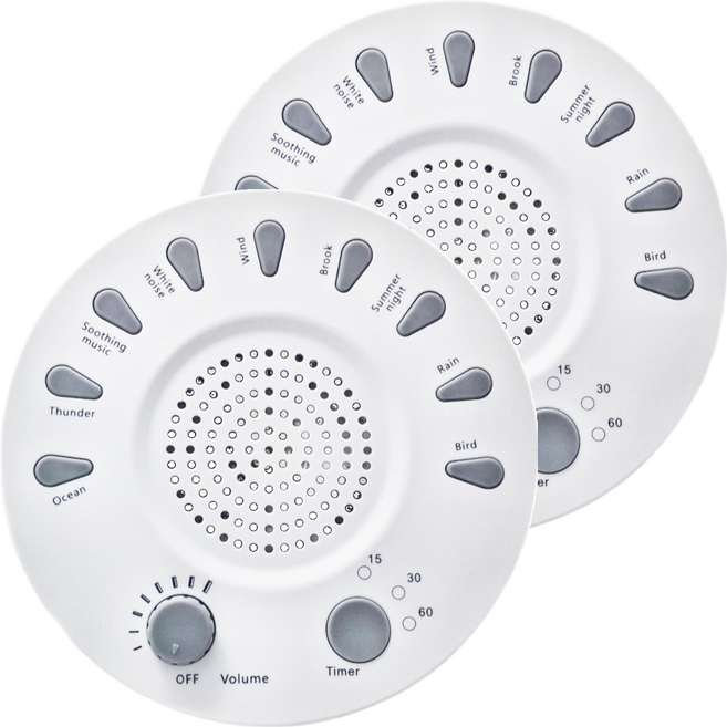 Panatec 沛莉緹 USB 攜帶型白噪音除噪助眠儀 寶寶睡眠安撫器, 2個