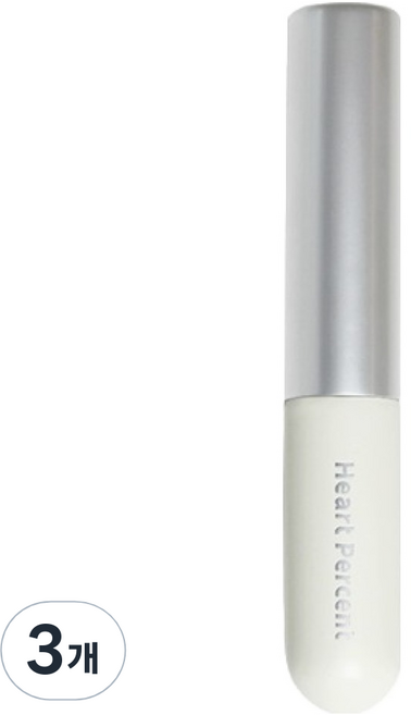 하트퍼센트 립 앤 치크 실리콘 브러시 24g, 혼합색상, 3개