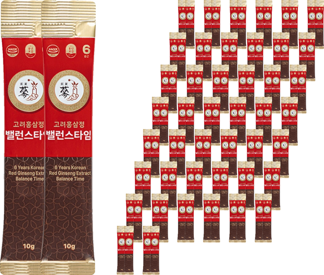 풍년보감 6년근 고려홍삼정 밸런스타임, 10g, 90개