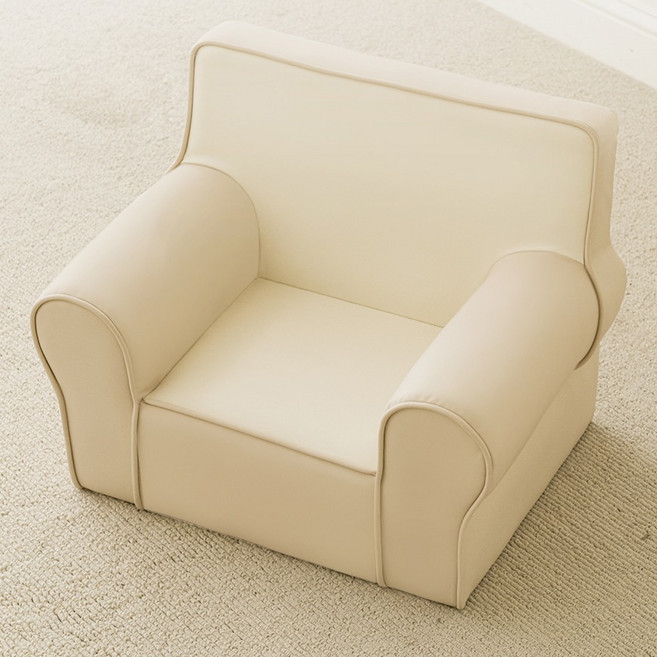 루나스토리 유아용 브레드 아기 소파 의자, 베이지