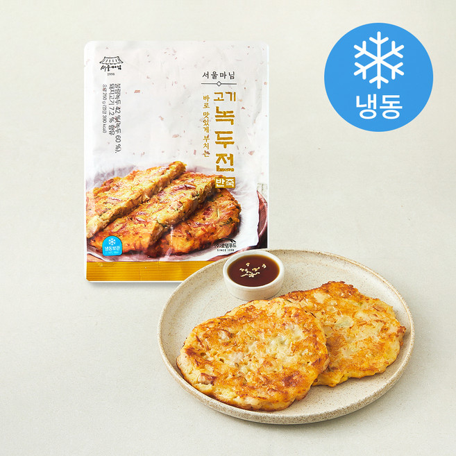 서울마님 고기 녹두전 반죽 (냉동), 250g, 1개