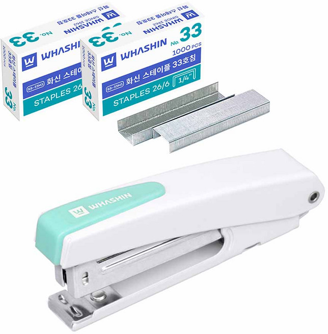 화신 파워135Q 스테이플러 + 33호침 2개, 랜덤 발송, 1세트