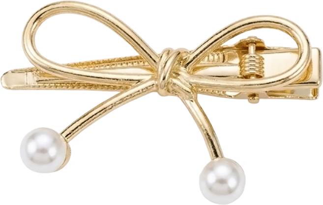 SCHÖN 金屬珍珠壓夾