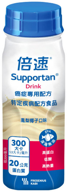 Supportan 倍速 癌症專用配方 鳳梨椰子, 200ml, 1瓶