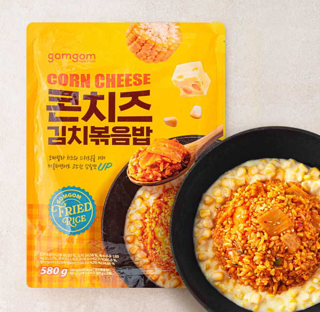 곰곰 콘치즈 볶음밥 (냉동) (2인분), 580g, 1개