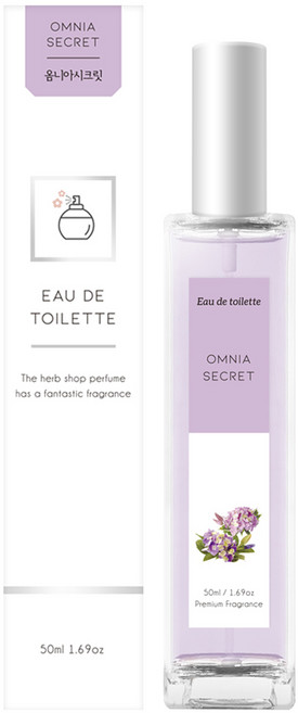 더허브샵 옴니아시크릿 오 드 뚜왈렛, 50ml, 1개