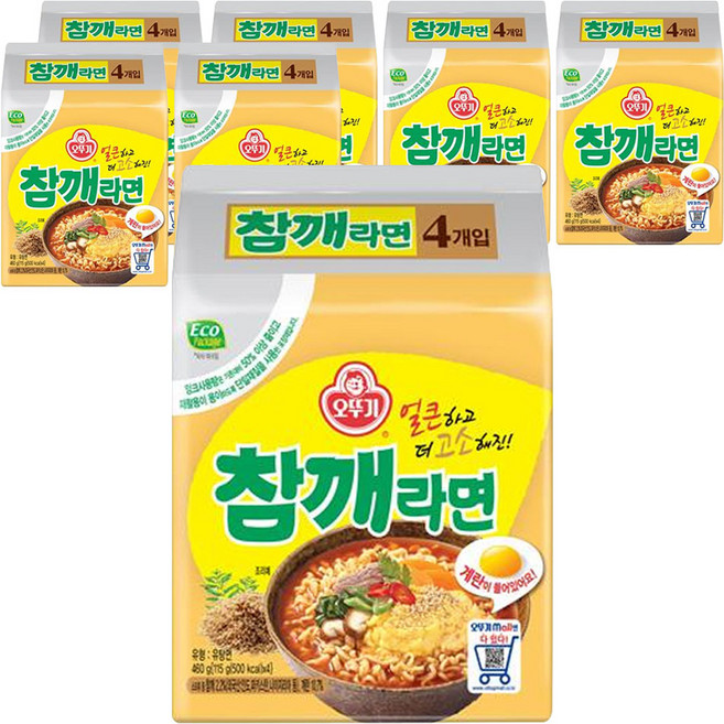 오뚜기 참깨라면 115g, 28개