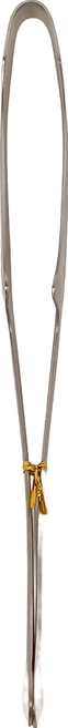 站立式燒烤夾 304 不鏽鋼, 銀色, 2支, 29cm