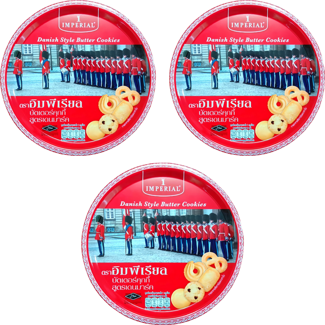 IMPERIAL 雙盟 御林軍丹麥奶酥 款式隨機, 丹麥奶酥餅乾, 3盒