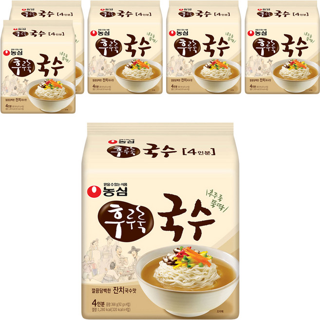 후루룩 농심 국수 92g, 24개