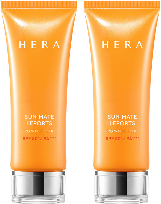 헤라 선메이트 레포츠 프로 워터프루프 선크림 SPF50+ PA++++, 70ml, 2개