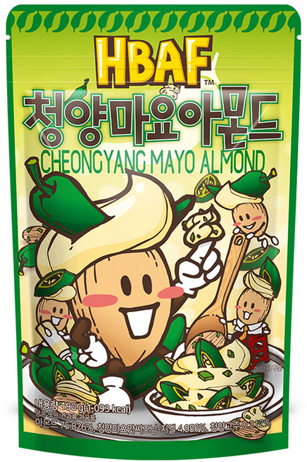 바프 청양마요 아몬드, 190g, 1개