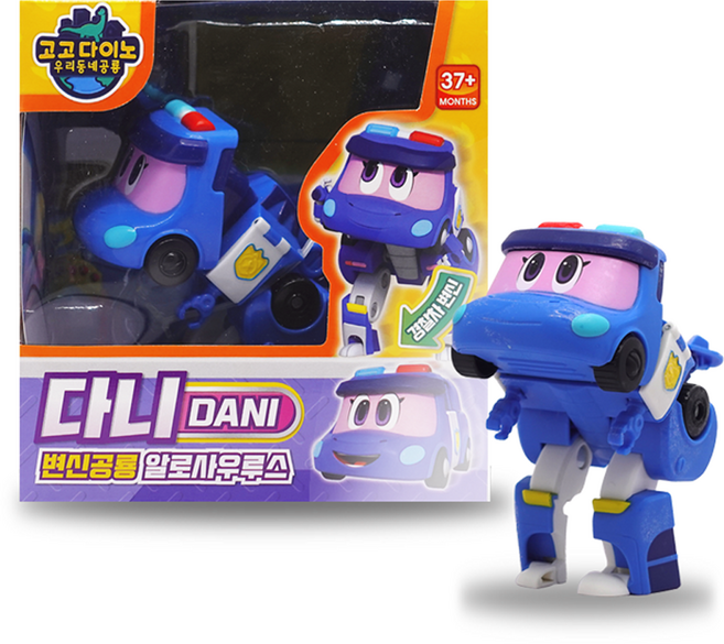 Gogo Dino 幫幫龍出動 變形恐龍玩具, Dani, 1個