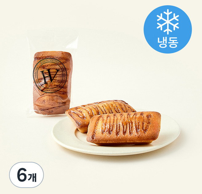 위고에빅토르 피낭시에 캬라멜 구움 (냉동), 50g, 3개입, 2개