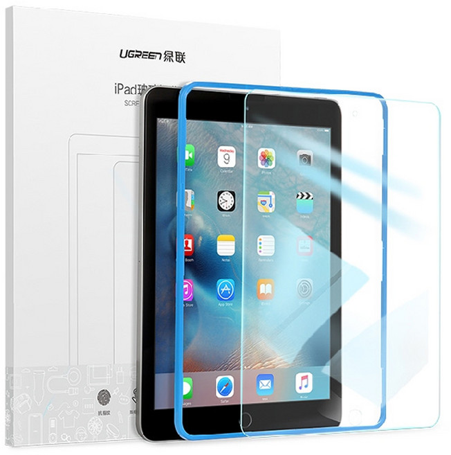 UGREEN 綠聯 iPad 鋼化膜 螢幕保護貼 9H 抗指紋 2盒