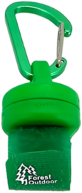 Forest Outdoor 群森戶外 強力磁鐵掛勾組 2個, 綠色, 1組